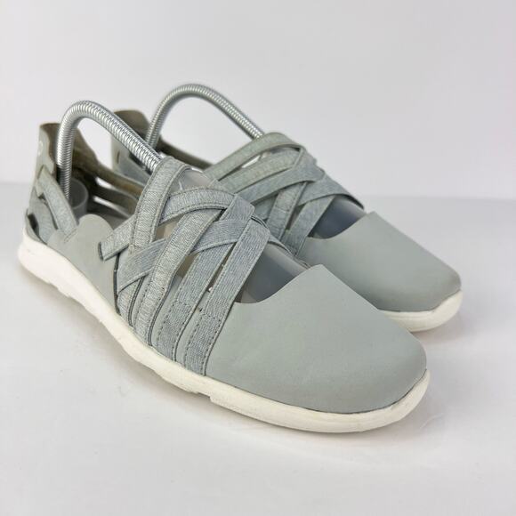 Merrell Flora Kye Weave Slip On Walk Sneakers Flats Size 9 Mary Jane Shoes - Picture 1 of 9